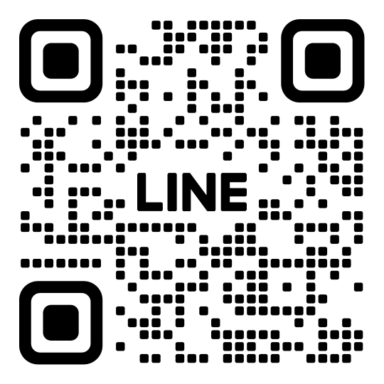 QR code LINE Genki Houses ที่เจ้าของแบรนด์ส่งให้