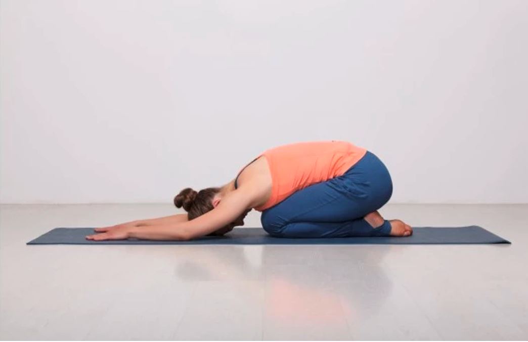 Balasana ท่าออกกำลังกาย ลดท้องผูก